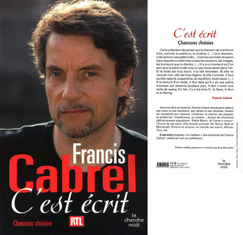 Francis Cabrel - un homme vrai : Sandro Cassati - 2824606584 - Pop - Rock -  Hard rock - Livre Musique